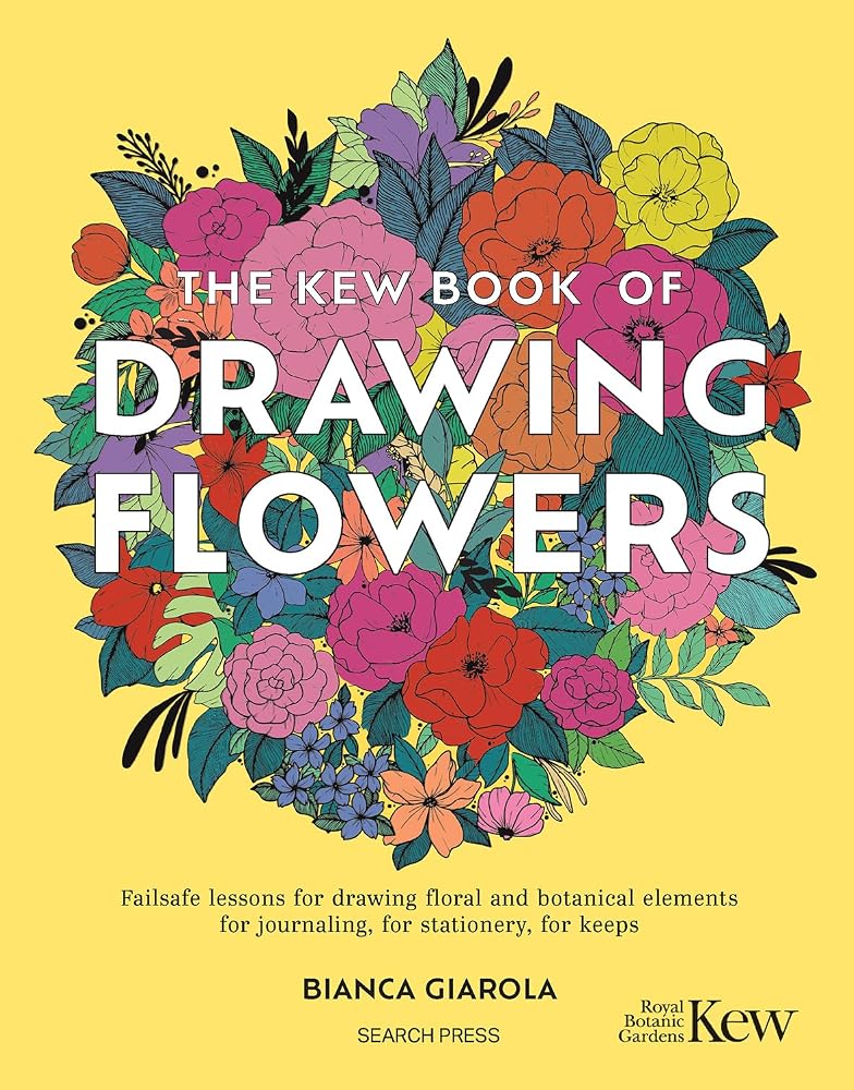 The Kew Book of Drawing Flowers cover image