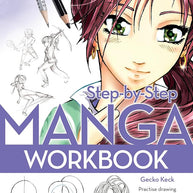 Step-by-Step Manga Workbook cover image