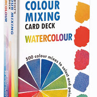The Artist's Colour Mixing Card Deck: Watercolour: 500 colour mixes to select and paint cover image