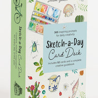 The Sketch a Day Card Deck: 365 inspiring prompts for daily creativity cover image