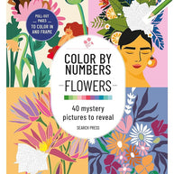 Color by Numbers Flowers and Bouquets: 40 mystery pictures to reveal cover image