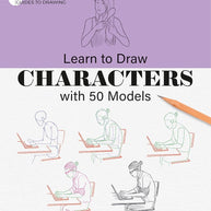 Learn To Draw Characters with 50 Models: Step by Step Guides to Drawing: A Brief History of 20th Century Fashion cover image