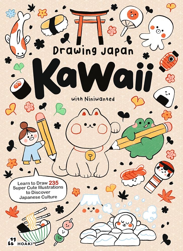 Drawing Japan Kawaii. Learn to Draw 235 Super Cute Illustrations to Discover Japanese Culture cover image