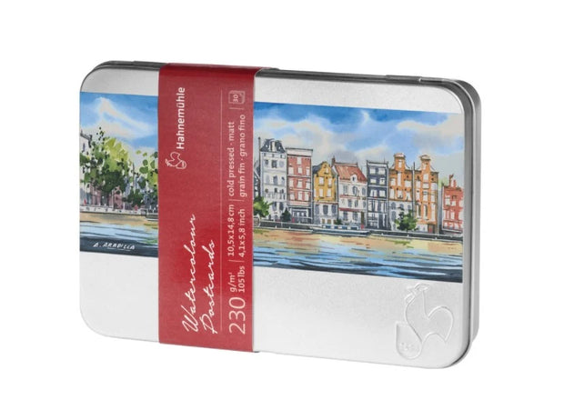 Hahnemuhle Watercolour Postcards Tin