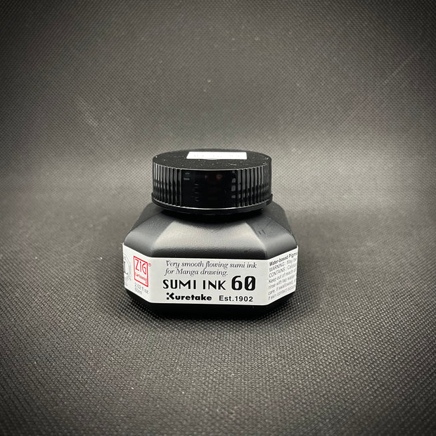 Kuretake Zig Sumi Ink 60ml Black