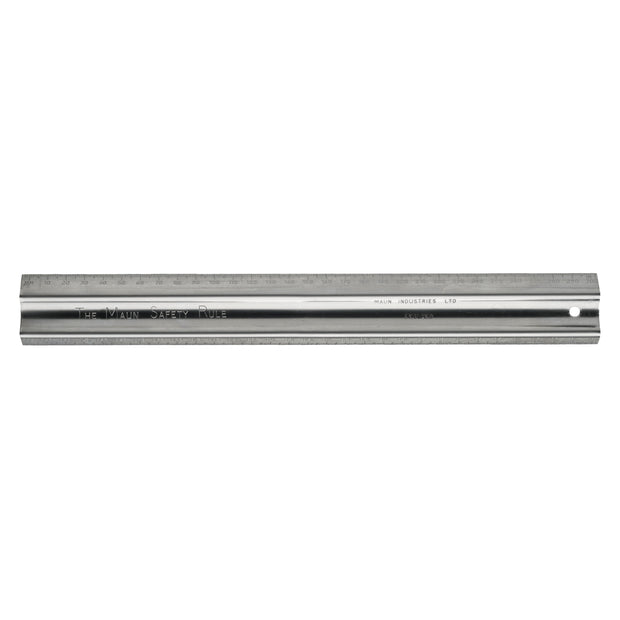 Maun Stainless Steel Safety Ruler 30cm