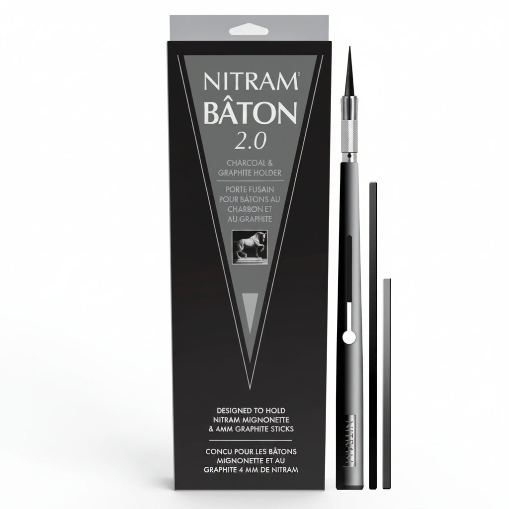 Nitram Baton 2.0 Charcoal and Graphite Holder (8