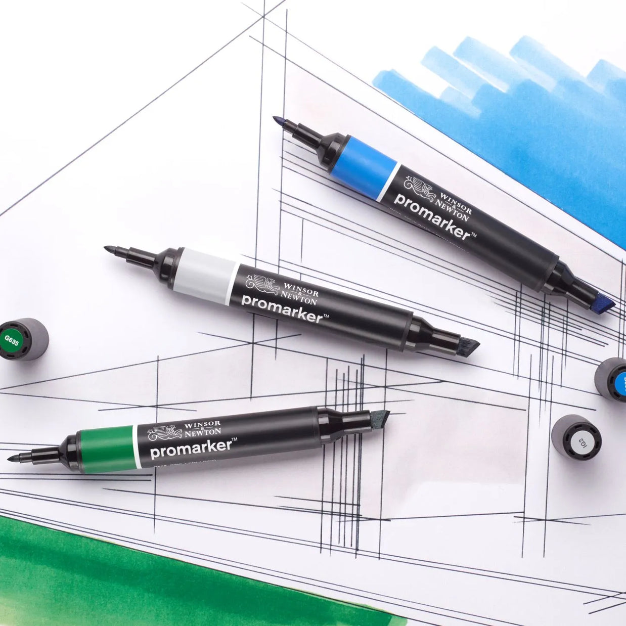 Winsor & Newton Promarker Alcohol Pens