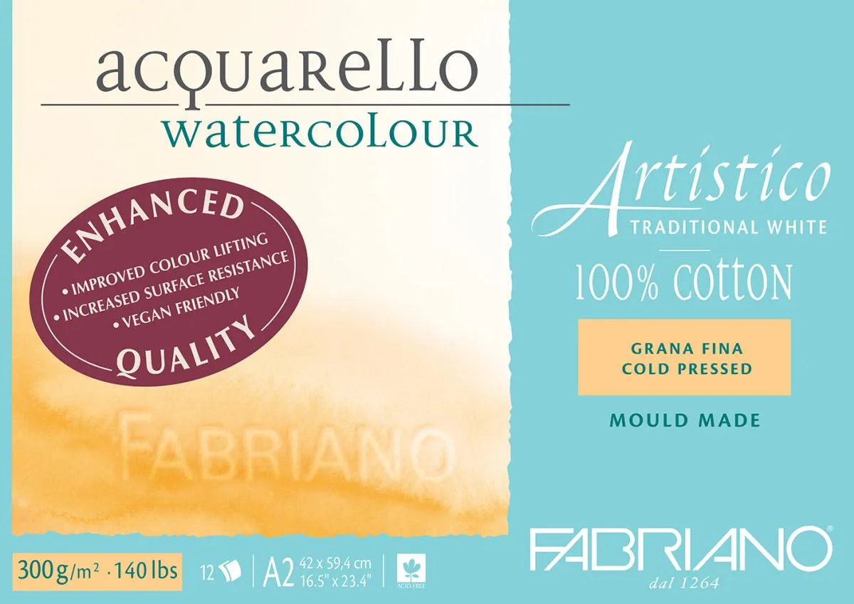 Fabriano Artistico Watercolour Pads