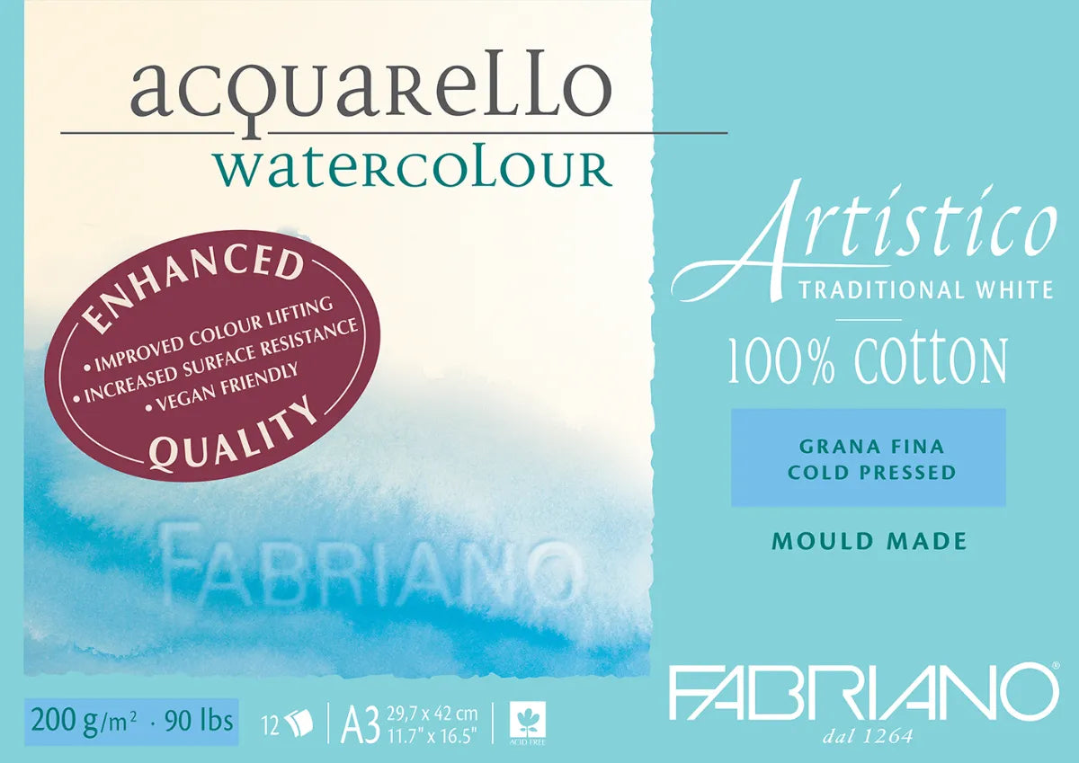 Fabriano Artistico Watercolour Pads