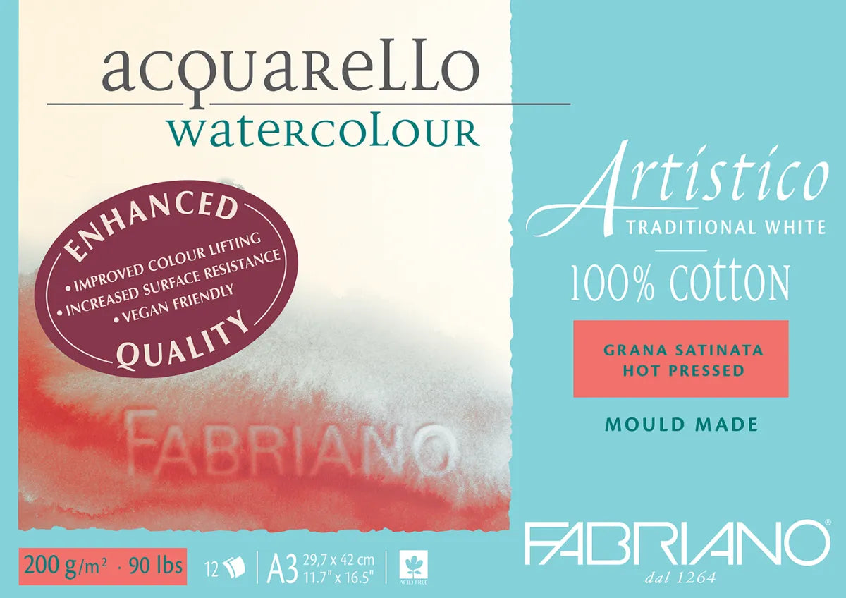 Fabriano Artistico Watercolour Pads