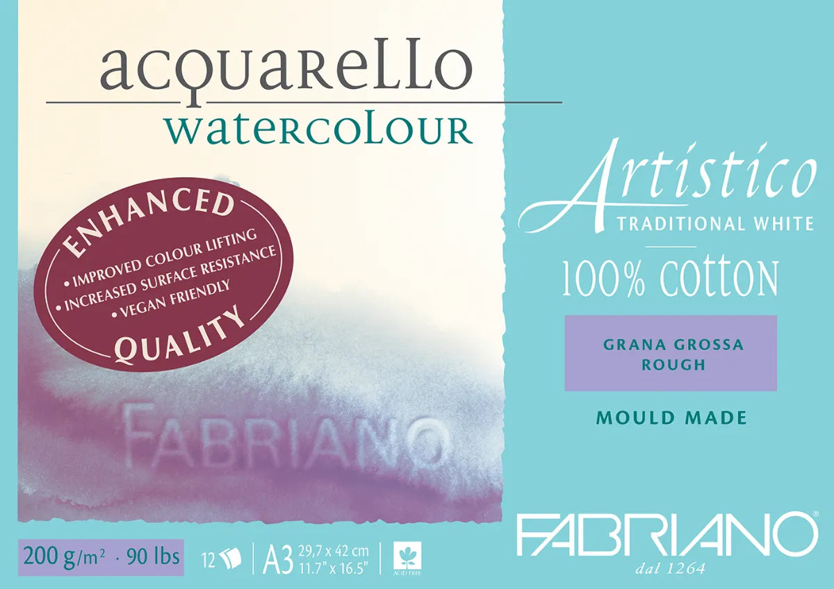 Fabriano Artistico Watercolour Pads