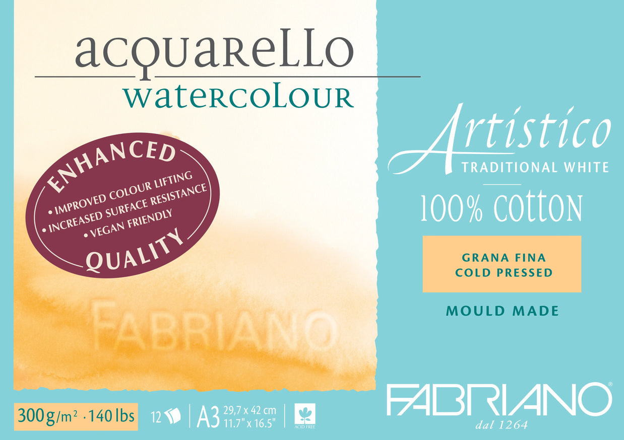 Fabriano Artistico Watercolour Pads