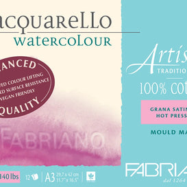 Fabriano Artistico Watercolour Pads