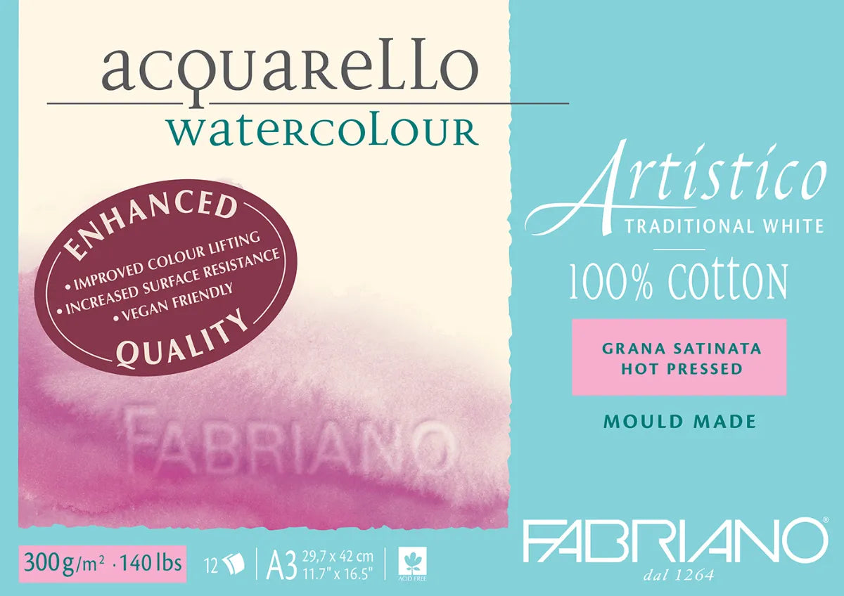 Fabriano Artistico Watercolour Pads