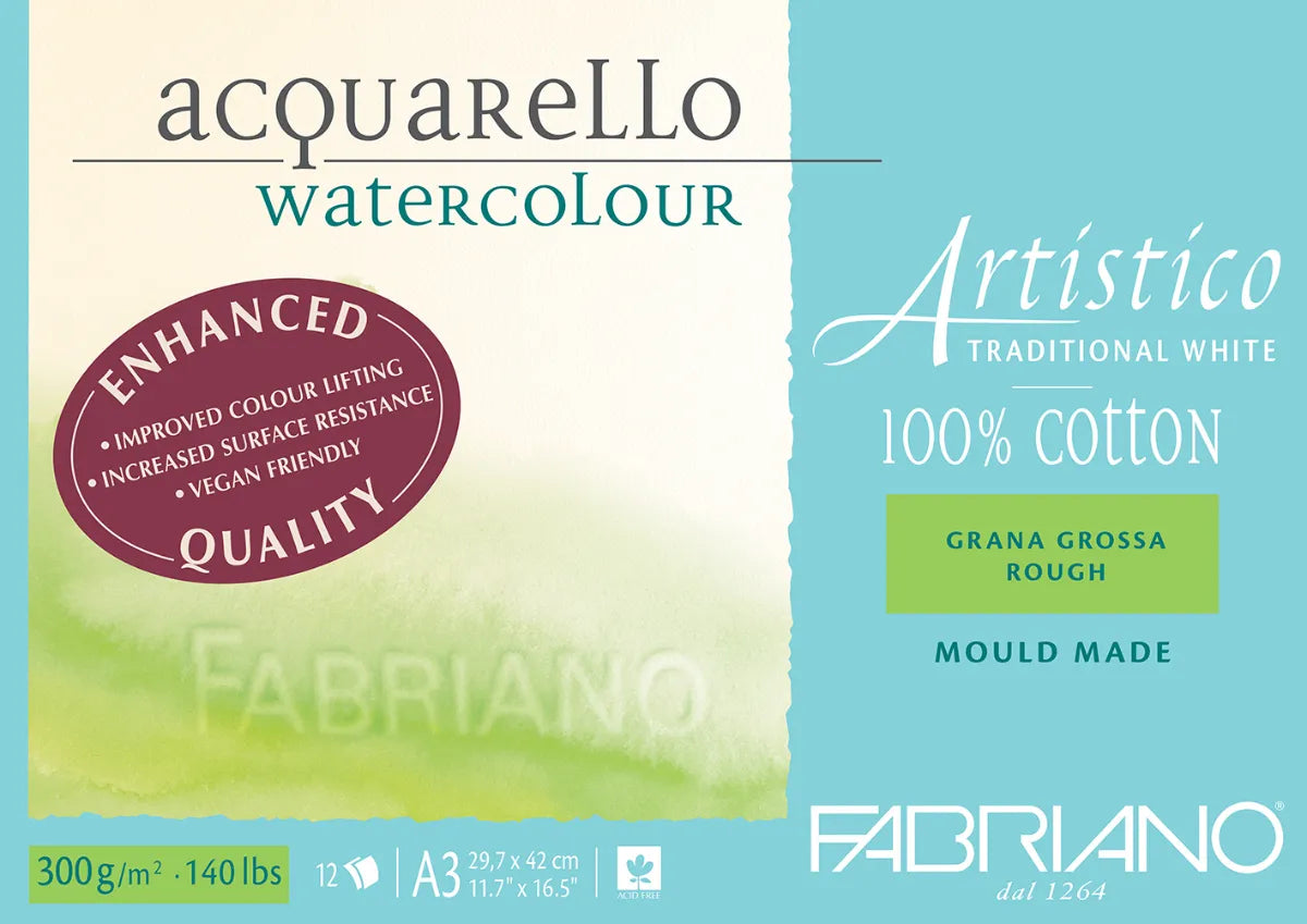 Fabriano Artistico Watercolour Pads