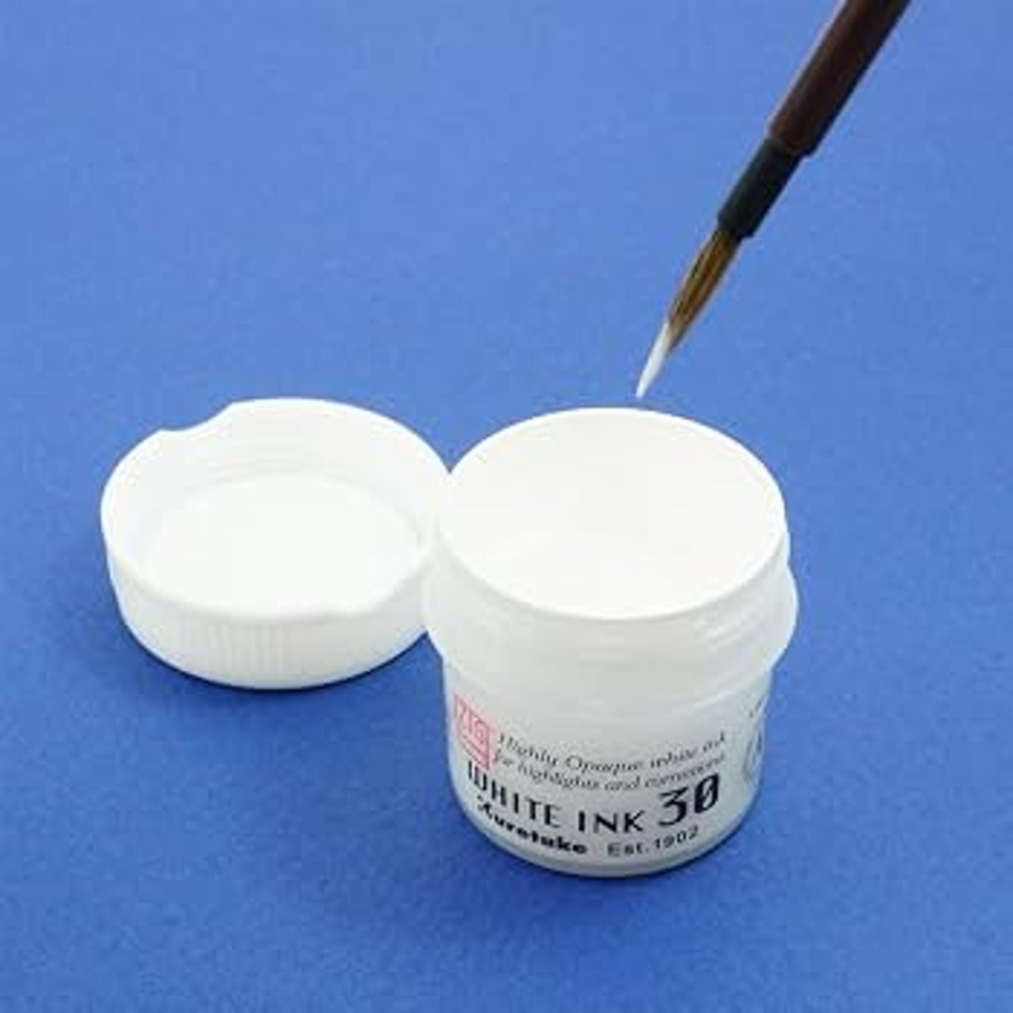 ZIG Kuretake Cartoonist Ink White 30 mL