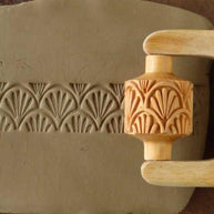 Wooden Stamps and Textured Rollers