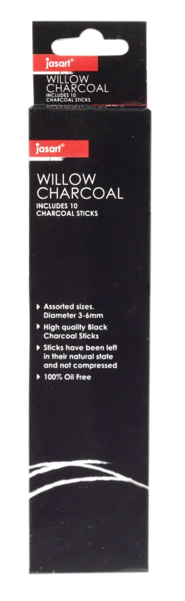 Jasart Willow Charcoal Assorted 10pk