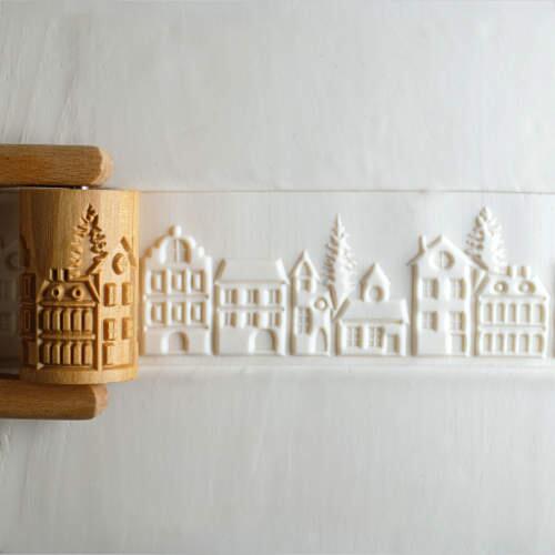 Wooden Stamps and Textured Rollers