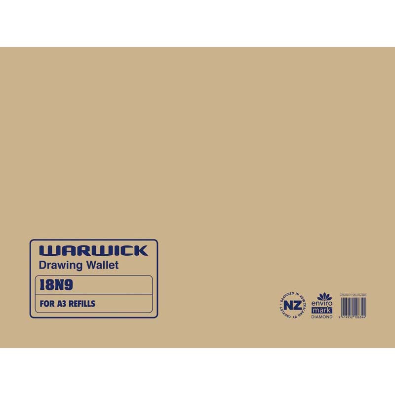 Warwick Drawing Wallet A3
