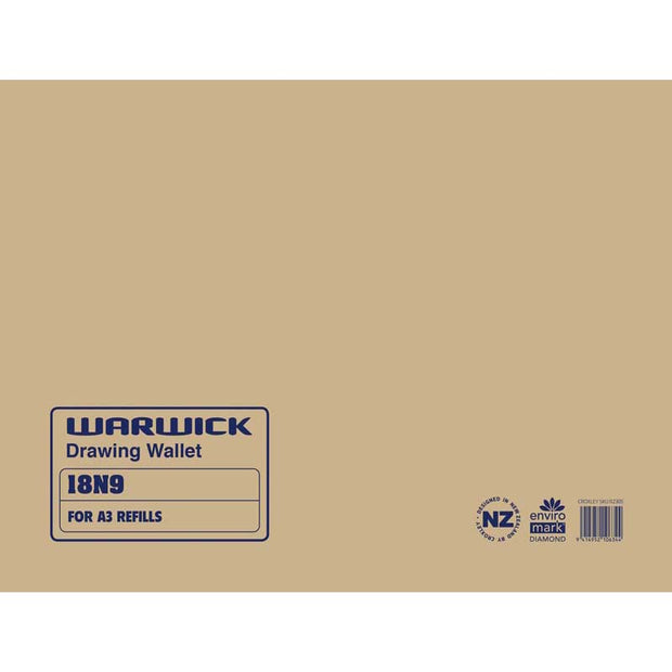 Warwick Drawing Wallet A3