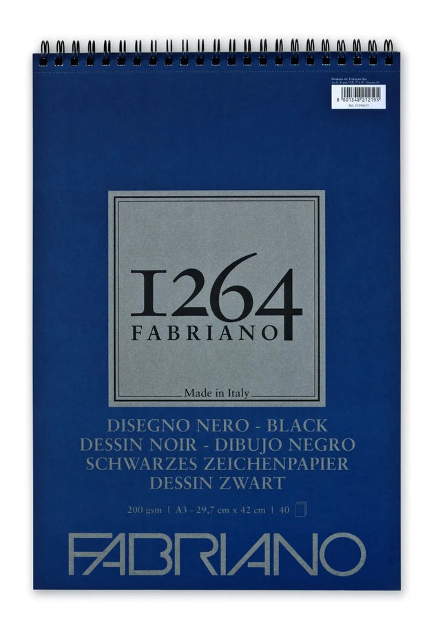 Fabriano 1264 Black Pad