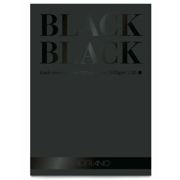 Fabriano Black Black Pad A3