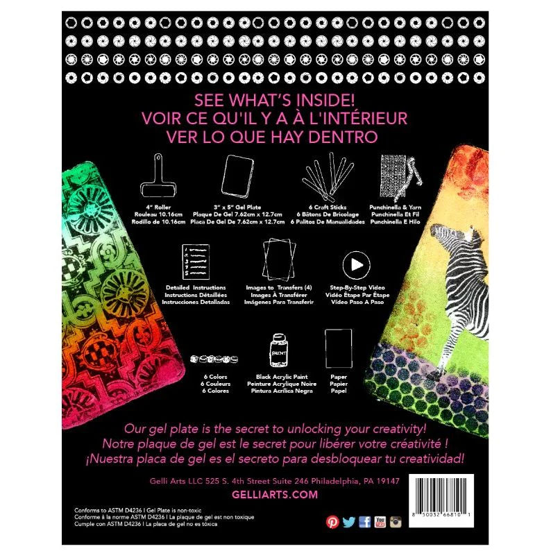 Gelli Arts Image Transfer Kit