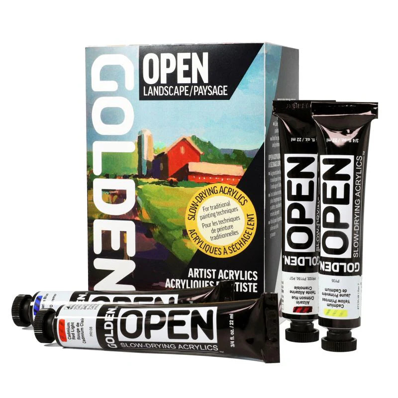 Golden Open Acrylic Sets