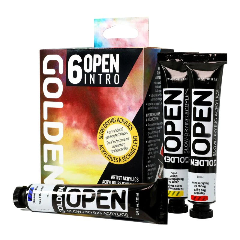 Golden Open Acrylic Sets