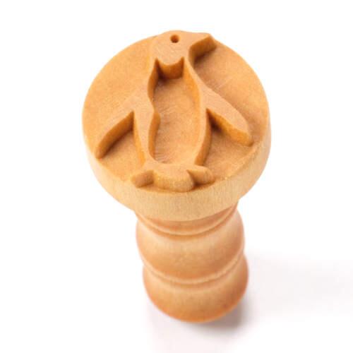 Wooden Stamps and Textured Rollers