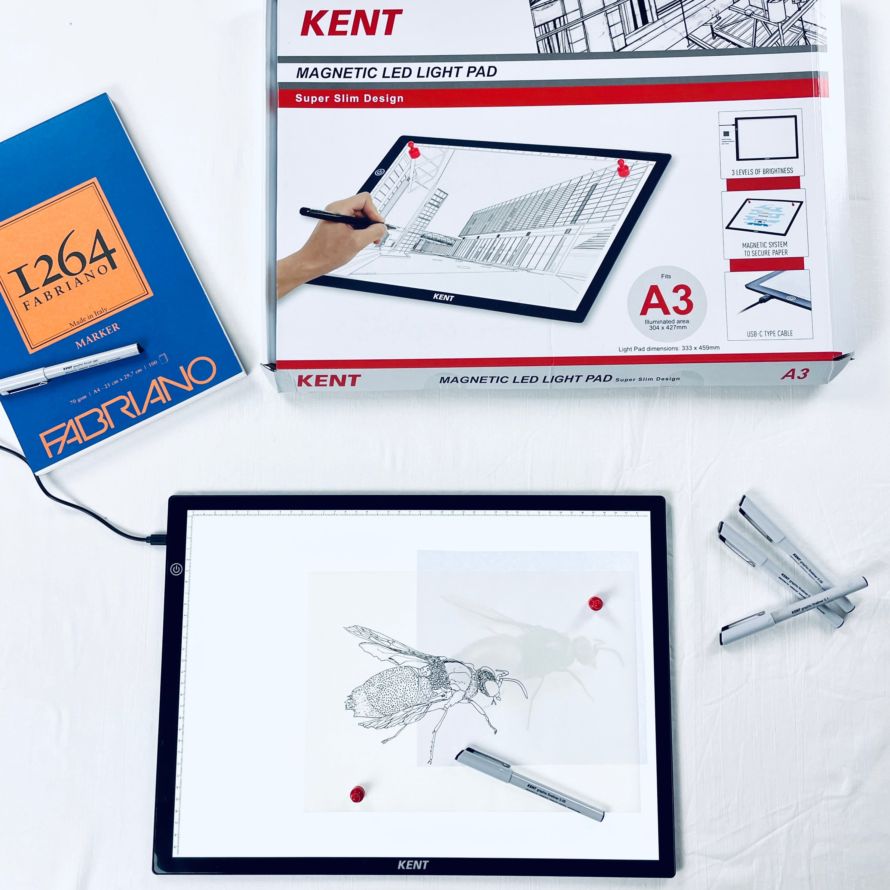 Kent Magnetic Led Light Pad A3