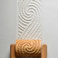 Wooden Stamps and Textured Rollers