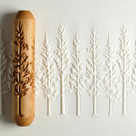 Wooden Stamps and Textured Rollers