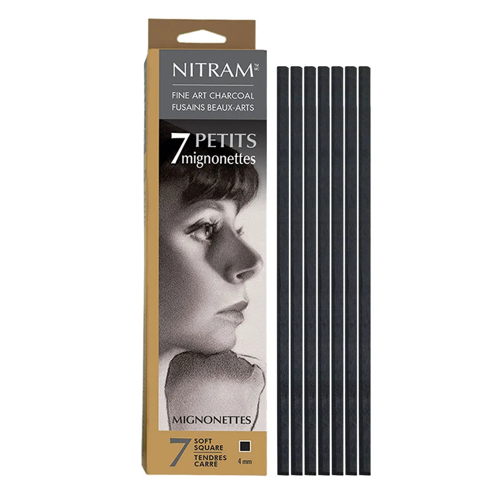 Nitram Petits Mignonette Soft Square 4mm (7pc)