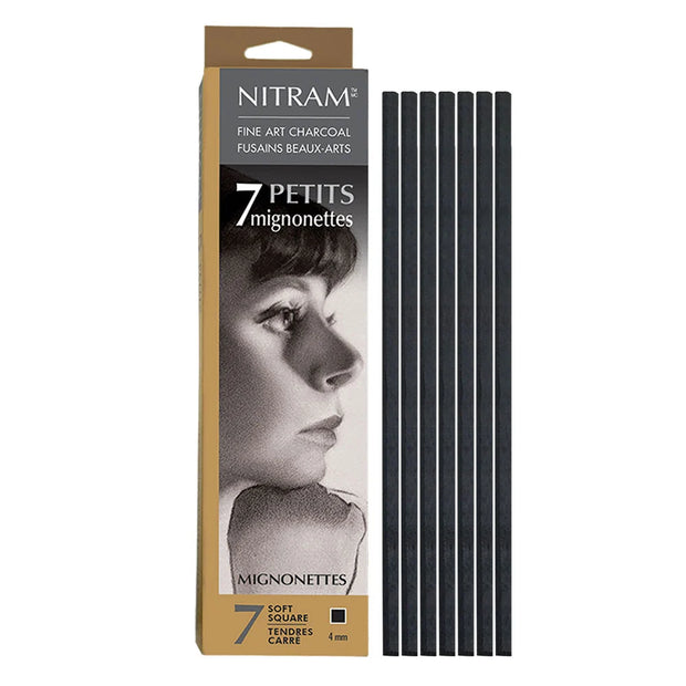 Nitram Petits Mignonette Soft Square 4mm (7pc)