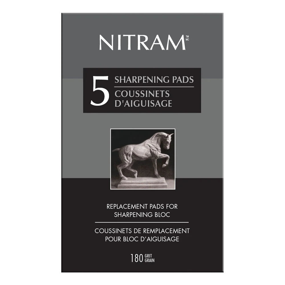 Nitram Sharpening Bloc & Replacement Pads
