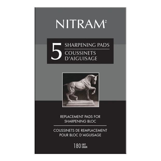 Nitram Sharpening Bloc & Replacement Pads