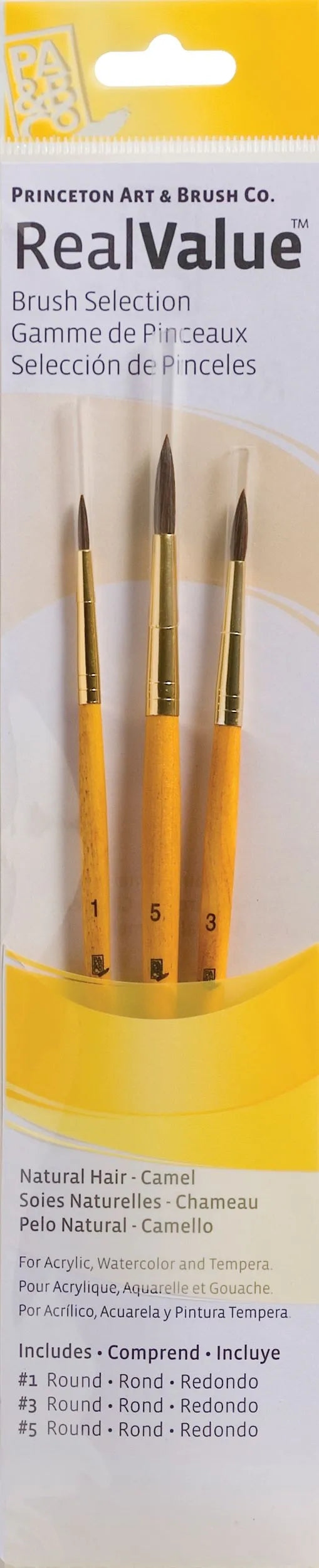 Princeton Real Value Brush Packs