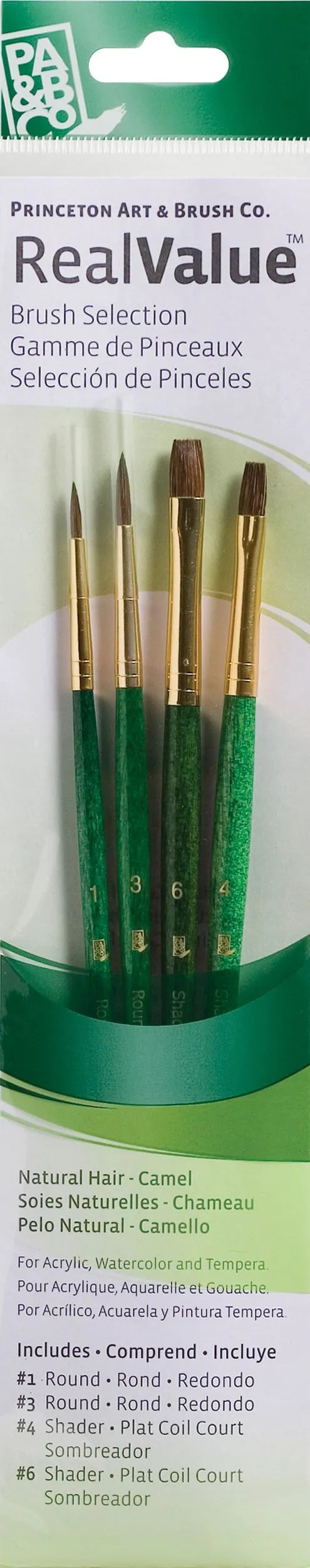 Princeton Real Value Brush Packs