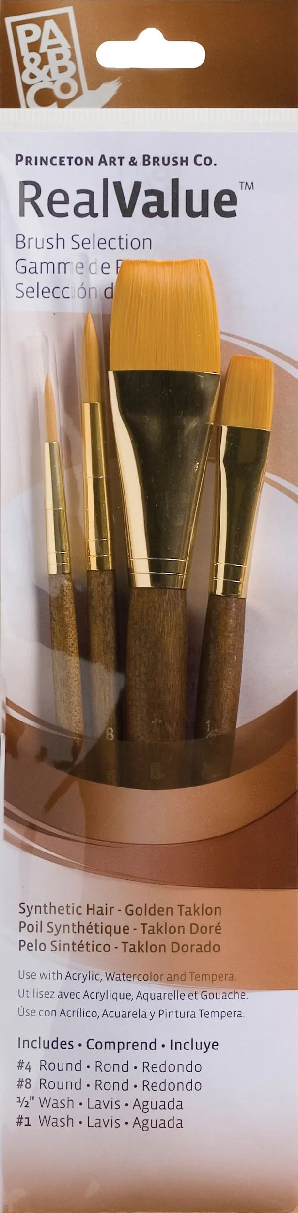 Princeton Real Value Brush Packs