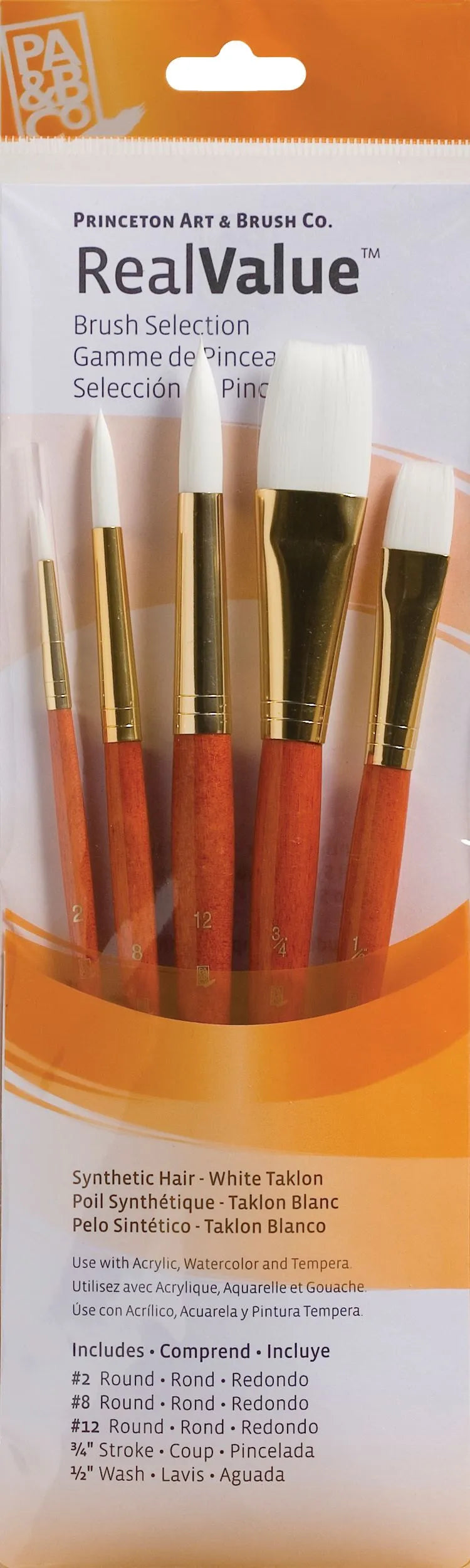 Princeton Real Value Brush Packs