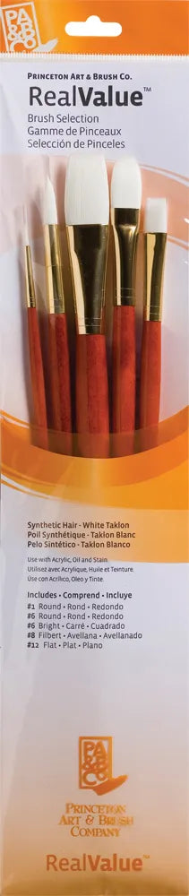 Princeton Real Value Brush Packs