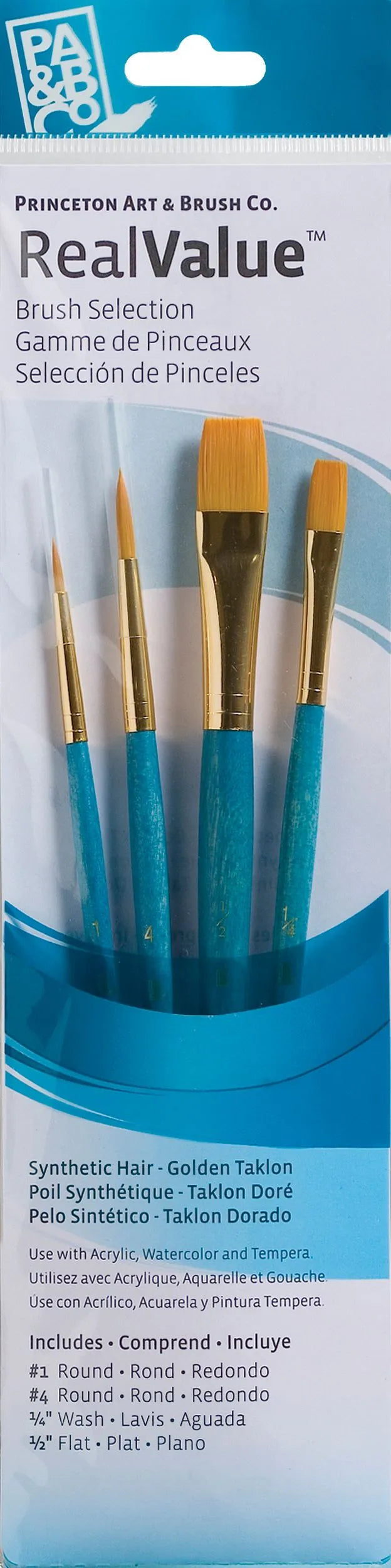 Princeton Real Value Brush Packs
