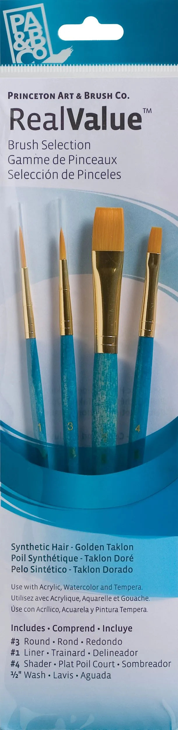 Princeton Real Value Brush Packs