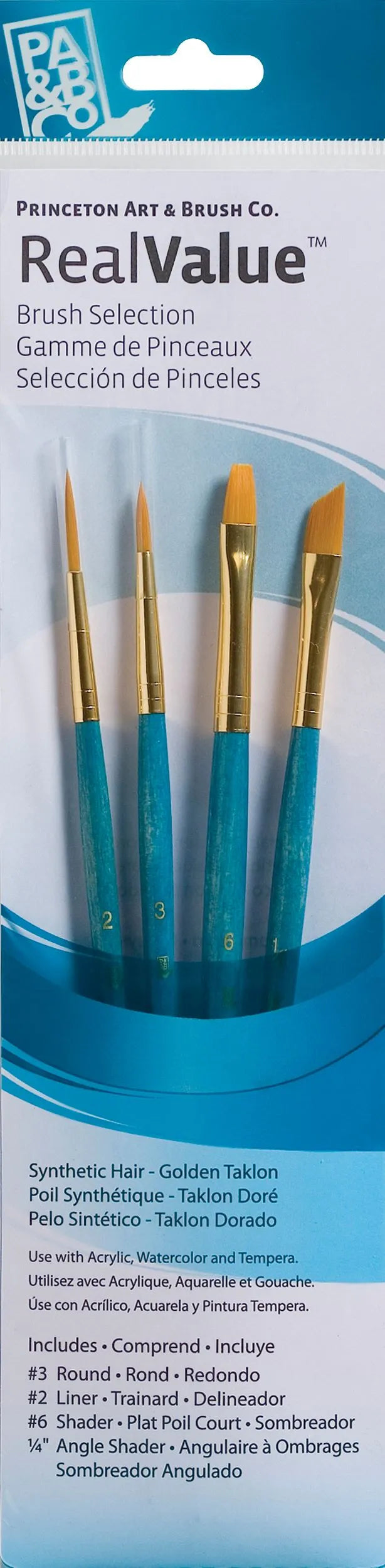 Princeton Real Value Brush Packs