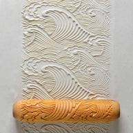 Wooden Stamps and Textured Rollers