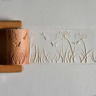 Wooden Stamps and Textured Rollers