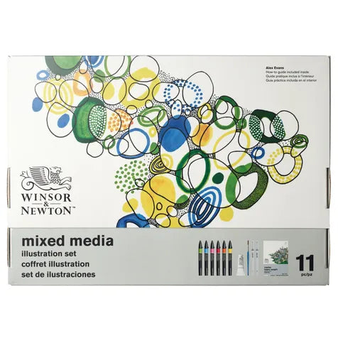 Winsor & Newton mixed media illustration set